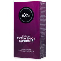 Міцні презервативи EXS EXTRA THICK 12 шт - 72288856 - 2