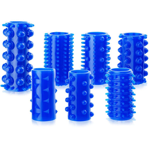 НАБОР С 7 СТИМУЛИРУЮЩИХ НАКЛАДОК НА ПЕНИС НЕВЕРОЯТНЫЕ ОЩУЩЕНИЯ – 78549197