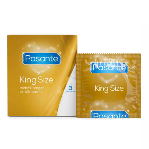 Pasante King Size великі презервативи 60 мм 3шт - 73184770
