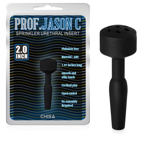 Чорний дилататор уретри унісекс 5,2 см BDSM - 73270554