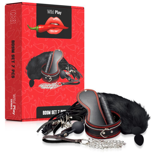 Розкішний набір BDSM EROSPACE WILD PLAY C8 7 продуктів - 75390158