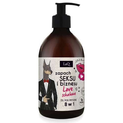 Веганський гель для душу для чоловіків DOBERMAN Love Schabowe 500 мл - 72942286
