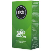 Презервативи зі стимулюючими ребристими вставками EXS RIBBED & DOTTED, 12 шт. - 78886149 - 2