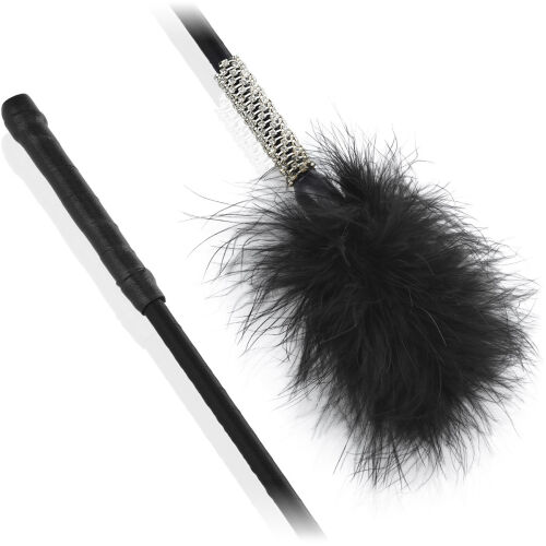 Велике елегантне перо, прикрашене діамантами - 76769518