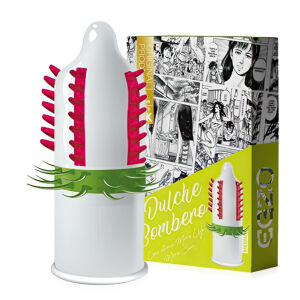 Презерватив з виступами EGZO Dulche Bombero - 74677958