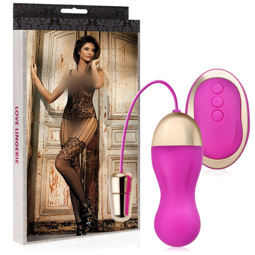 Набір для жінок: вібраційне яйце + бодістокінг - 71066947