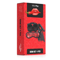 Сексуальний комплект з мереживом BDSM EROSPACE WILD PLAY C7 4 продукти - 74562019 - 6
