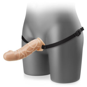 Накладка для збільшення пеніса до розміру xxl strap-on на ременях - 75298559