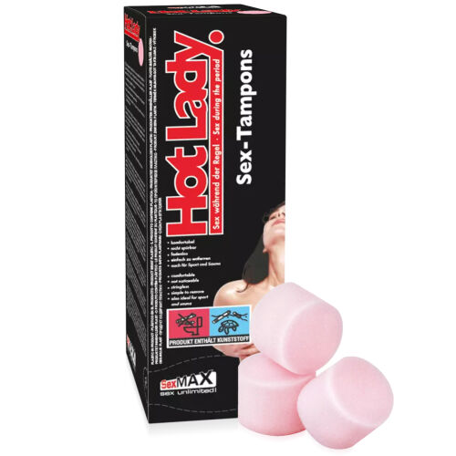 Тампони губки для використання під час сексу HOT LADY 8 шт. - 79664197