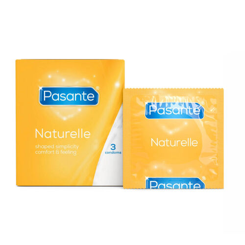 Pasante Naturelle класичні презервативи з резервоаром 3 шт - 74016489