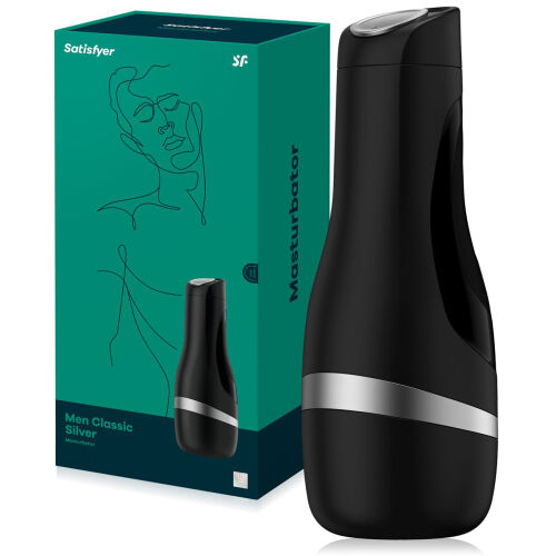 SATISFYER MEN CLASSIC-МАСТУРБАТОР ДЛЯ СТИМУЛЯЦИИ ВСЕГО ПЕНИСА С КИБЕР - КАРТРИДЖЕМ И ЭФФЕКТОМ ВСАСЫВАНИЯ-79585720