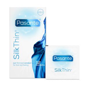 Pasante Silk Thin ультратонкі презервативи 12 шт - 78650534