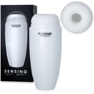 М'яка штучна вагіна в елегантній білій тубі мастурбатор - 72542874