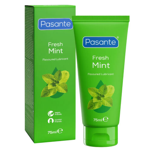Pasante Fresh Mint — лубрикант зі смаком м’яти, 75 мл — 78325246