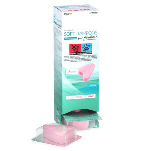 Тампони-губки для використання під час сексу SOFT TAMPONS MINI 10 шт - 78063902