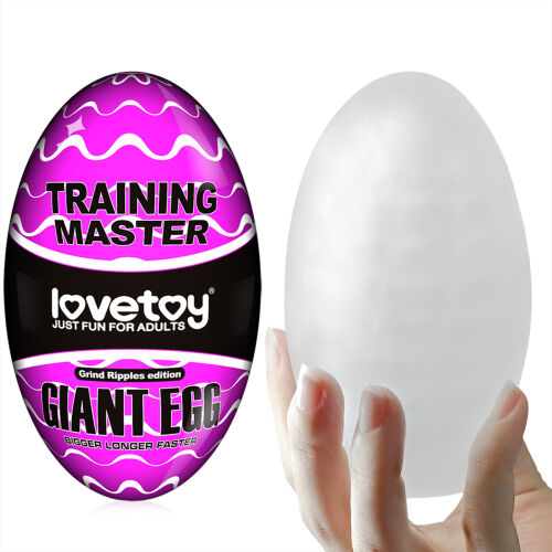 Еластичний гелевий мастурбатор з ребрами для чоловіків 13 см - 76023145