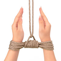 Rebellion бежева мотузка для зв'язування bondage BDSM 10 м - 77126084 - 2
