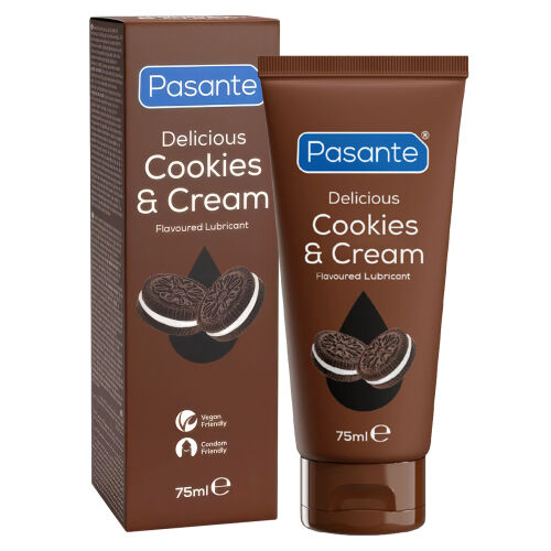 Pasante Delicious лубрикант зі смаком шоколадного печива, 75 мл - 77586070