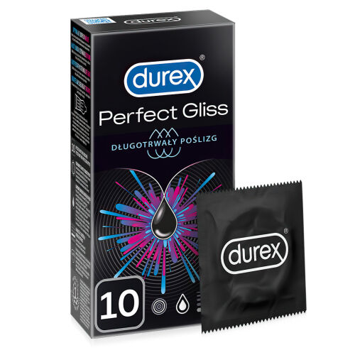 Durex Perfect Gliss товщі презервативи з більшою кількістю гелю - 73739592