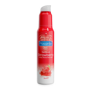 Pasante Strawberry — лубрикант зі смаком полуниці, 75 мл — 73624647