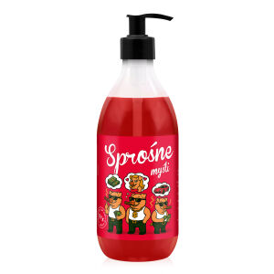 Веганський гель для душу для чоловіків НЕПРИСТОЙНІ ДУМКИ 500 мл - 77900506